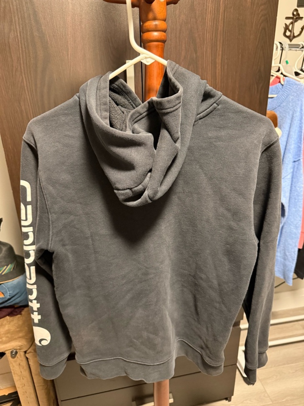 Kids Carhartt Black Hoodie (L 14-16) - Picture 2 of 4